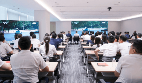 观阅兵砺志，强党建领航